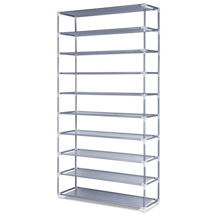 10 Tier Stackable Shoe Rack - Image 2