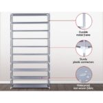 10 Tier Stackable Shoe Rack - Image 6