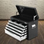 Giantz 9 Drawer Tool Box Cabinet Chest Toolbox Storage Garage Organiser Grey