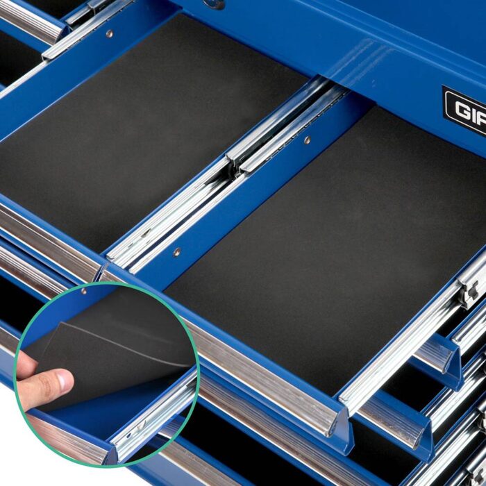 Giantz 9 Drawer Tool Box Cabinet Chest Toolbox Storage Garage Organiser Blue - Image 7