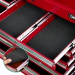 Giantz 9 Drawer Tool Box Cabinet Chest Toolbox Storage Garage Organiser Red - Image 7