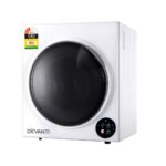 Devanti Tumble Dryer 5kg Fully Auto Black - Image 2