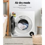 Devanti Tumble Dryer 5kg Fully Auto Black - Image 3