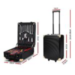 Giantz 816pcs Tool Kit Trolley Case Mechanics Box Toolbox Portable DIY Set - Image 3