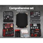 Giantz 816pcs Tool Kit Trolley Case Mechanics Box Toolbox Portable DIY Set - Image 7