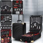 Giantz 816pcs Tool Kit Trolley Case Mechanics Box Toolbox Portable DIY Set