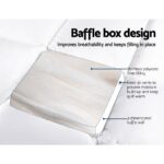 Giselle Bedding Mattress Topper Pillowtop Bamboo King - Image 5