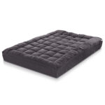 Giselle Bedding Mattress Topper Pillowtop Bamboo Charcoal King - Image 2