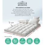 Giselle Bedding Mattress Topper Pillowtop Protector Pad Double - Image 3