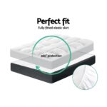 Giselle Bedding Mattress Topper Pillowtop Protector Pad Double - Image 7