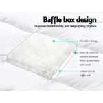 Giselle Bedding Mattress Topper Pillowtop Protector Pad King - Image 4