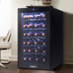 Devanti Wine Cooler Fridge 28 Bottles