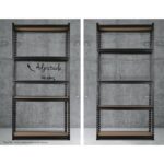 2x1.5M Warehouse Shelving Racking Storage Garage Steel Metal Shelves Rack - Image 6