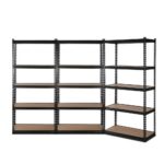 3x1.5M Warehouse Shelving Racking Storage Garage Steel Metal Shelves Rack - Image 7