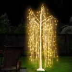 Jingle Jollys Christmas Tree 1.8M 360 LEDTrees With Lights Warm White