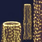 Jingle Jollys Christmas Motif Lights String Waterfall Fairy 720 LED Wedding 3M - Image 2