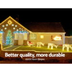 Jingle Jollys 50M Christmas Rope Lights 1200 LED Warm White - Image 3