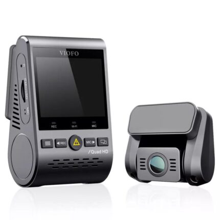 VIOFO A129 Plus Duo Dual Channel Dash Cam Front 2K 1440P + Rear 1080P with Wi-Fi GPS Dash Camera