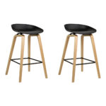 Artiss 2x Bar Stools Wooden