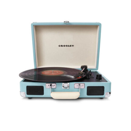 Crosley Cruiser Bluetooth Portable Turntable - Turquoise Vinyl Player