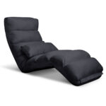 Artiss Adjustable Lounge Sofa Chair - Charcoal