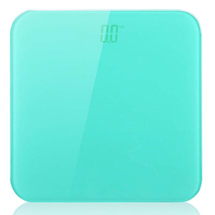 SOGA 180kg Digital Fitness Weight Bathroom Gym Body Glass LCD Electronic Scales Blue