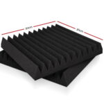 Alpha Acoustic Foam 60pcs 30x30x5cm Sound Absorption Proofing Panel Studio Wedge - Image 2