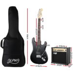 Alpha 41 Inch Electirc Guitar Humbucker Pickup Switch Amplifier Skull Pattern - Image 2