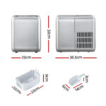 2.6L Ice Maker Machine Commercial Portable Ice Makers Cube Tray Countertop Bar - Image 2