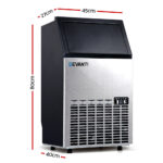 Devanti 60kg Commercial Ice Maker Machine - Image 2