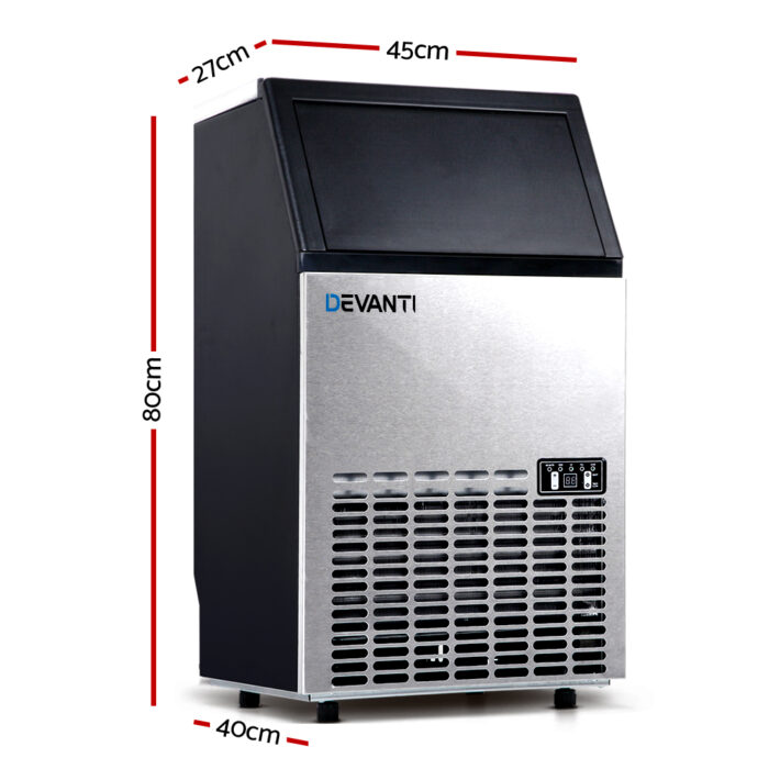 Devanti 60kg Commercial Ice Maker Machine - Image 2