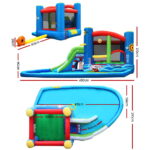 Happy Hop Inflatable Water Park for Kids' Summer Fun