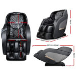 Decima Electric Massage Chair with Zero Gravity Technology Black - Image 2