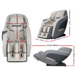 Decima Electric Massage Chair with Zero Gravity and Deep Tissue Massage (Grey) - Image 2
