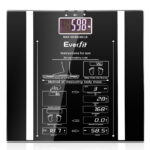 Everfit Body Fat Bathroom Scale Weighing Water Body Fat Gym 180KG