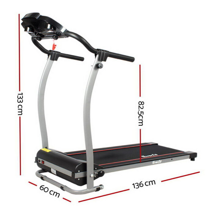 Everfit Treadmill Electric Home Gym Fitness Excercise Machine Foldable 340mm - Image 2