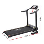Everfit Treadmill Electric Home Gym Fitness Excercise Machine Foldable 370mm - Image 2