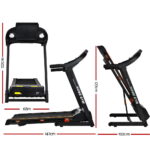 Everfit Treadmill Electric Home Gym Fitness Excercise Machine Hydraulic 420mm - Image 2