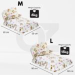 Floofi Pet Bed With Pillow and Quilt Star (L) - Image 4