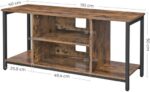 VASAGLE 110cm Entertainment Unit with Open Storage - Image 2