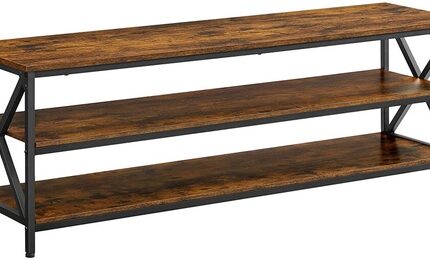 VASAGLE 147cm Entertainment Unit with Shelves