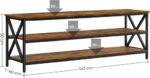 VASAGLE 147cm Entertainment Unit with Shelves - Image 3