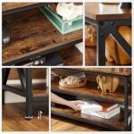VASAGLE 147cm Entertainment Unit with Shelves - Image 4