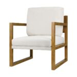 Oikiture Armchair Fabric Tub Couches