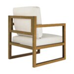 Oikiture Armchair Fabric Tub Couches - Image 4