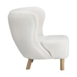 Oikiture Armchair Accent Couches Sofa White - Image 7