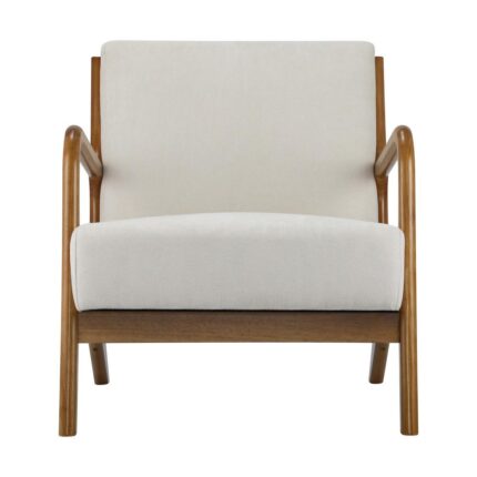 Oikiture Armchair Lounge Chair Accent Armchairs Couches Sofa Bedroom Wood