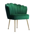 Oikiture Armchair Lounge Sofa Chair Fabric Accent Chairs Armchairs Couches Green - Image 5