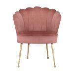 Oikiture Armchair Lounge Sofa Chair Fabric Accent Chairs Armchairs Couches Pink