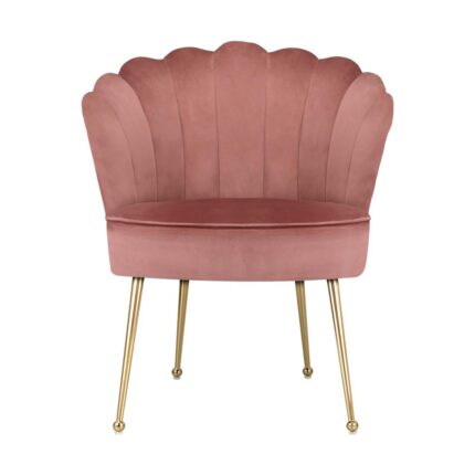Oikiture Armchair Lounge Sofa Chair Fabric Accent Chairs Armchairs Couches Pink